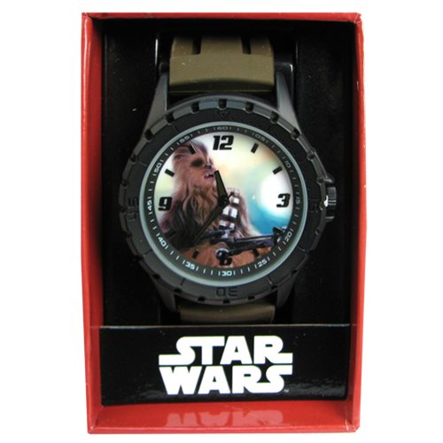 Star Wars: Episode VII - The Force Awakens Chewbacca Silicone Strap Watch